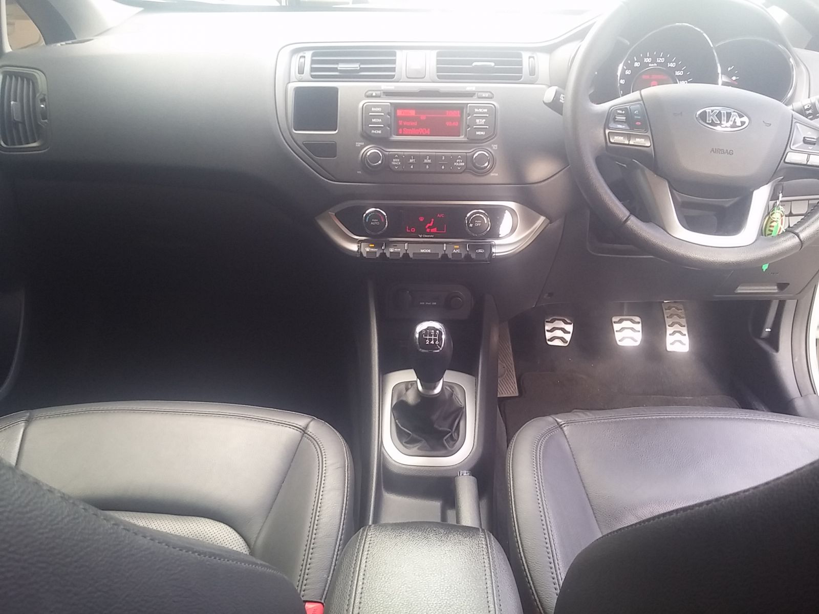 2013 KIA RIO RIO 1.4 TEC 5DR