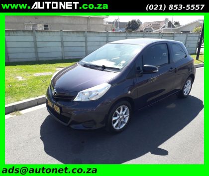 2013 TOYOTA YARIS YARIS 1.3 Xi 3Dr